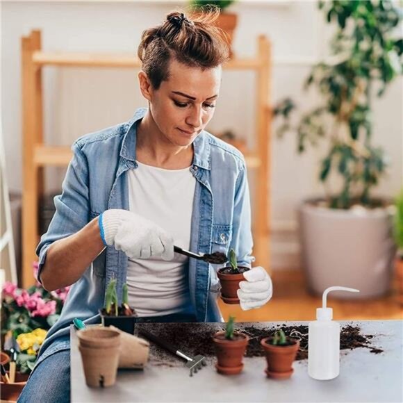 Succulent Tools, 13 Pcs Mini Garden Tool Set, Transplanting Tools Set,Succulent - Picture 5 of 8